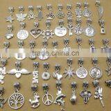 Dangling "Cross" Charm Bead for Snake Chain Charm Bracelet,Charm Bead for Snake Chain Charm Bracelet,encanto Cruz thumbnail-3