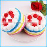 High Quality Scented Slow Rising Colorful Cake Squishy thumbnail-2