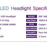 Best Price Auto Car LED H11 Headlight LED IP 65 Waterproof 60W LED Lights Headlight thumbnail-2