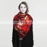 Custom Made Top Quality Printed 100% Wool Scarf thumbnail-1