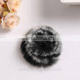 Factory Wholesale Customizable Rabbit or Rex Rabbit Fur Flowers thumbnail-6