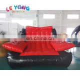 Double Inflatable PVC Soft Folding Sofa Living Room Furniture