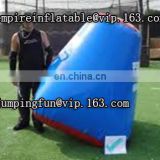 0.9mm PVC inflatable paintball bunker for shooting ID-PB001