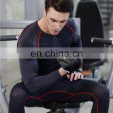 Wholesale Men's Long Sleeve T-Shirt Gym Fitness Wear Cool Dry Compression Top thumbnail-3