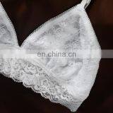 Encaje Sexy Bralette Lace Crop Top Bra Wireless thumbnail-6