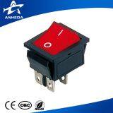 High Quality 20a 125v 16a 250v ac Kcd4 Hy12 Red Black Rocker Switch T85 thumbnail-2
