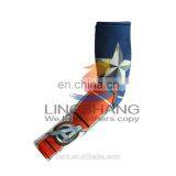 2016 Hot Wholesale New Design Color Printing Elastic UV Protection Quick Drying Breathable 100%Polyester Sports Wear Arm Sleeves thumbnail-5