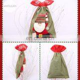 Large Christmas Gift Bags Non Woven Bag Santa Snowman Reindeer Candy Bag Wholesale Santa Sacks Christmas Decoration 2017 thumbnail-6