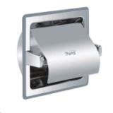 Small roll paper dispenser in recessed type