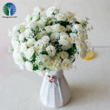 Artificial Wedding Colourful Rose Flower for Decoration