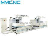 CNC Automatic Feeding Aluminum Profile Window Door Double Head Any Angle Cutting Saw Machine thumbnail-2