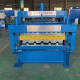 Color Steel Trapezoidal Tile And Glazed Tile Double Layer Roof Wall Panel Roll Forming Machine