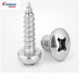 M1/M1.2/M1.4/M1.5-M6 Cross Recessed Round Head Self-tapping Screw Vida Vis Spike Screws Tornillos Viti Parafuso Phillips Plaine Schroef DIN7981 thumbnail-1
