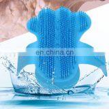 Soft Silica Gel Multiple Colors Pet Fur Remover Gloves Pets Hair Massage Brush Cat Gloves Dog Hair Cleaning Gloves thumbnail-1