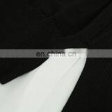 TWOTWINSTYLE Patchwork Women's Sweater Long Sleeve Hit Colors Irregular Long Knitting Pullover thumbnail-5