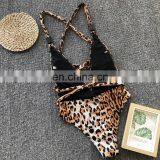 5colors Sexy Sports Bathing Suits Women's Swimwear Plunging V Neck One Piece Swimsuit thumbnail-5