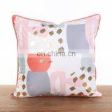 Gold Stamping Foil Metallic Printing Soft Decorative Velvet Pillow Cushion Case for Sofa thumbnail-2