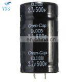 Capacitor 2.7V 500F Capacitor Customized Capacitors