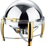 Hot Sale Stainless Steel Roll Top Buffet Chafing Dish for Hotel thumbnail-6