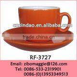 Zibo Made Best Quality Professional Hot Sale Ceramic Tea Cups and Saucers Cheap thumbnail-1