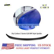 Drop Shipping Eco-friendly All Weather Protection Spoiler Wing For 2019+ Bmw 3 Series G20 Mp Style Waterproof Boot Spoiler thumbnail-2