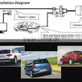 Small Rear View Camera Night Vision Waterproof Small Car Reverse Parking Camera Shockproof Anti Fog Electronic Scale thumbnail-5