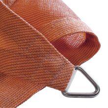 Triangle Shade Sail 6*6*6M HDPE Shade Sail Canopy Swimming Pool Cover Customized Large Size thumbnail-2