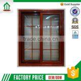 New Fashional Style Aluminum Profile Sliding Window With Grill Inside thumbnail-5