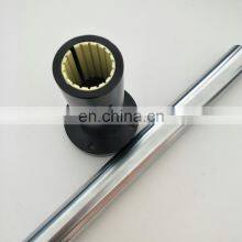 Equivalent 40mm IGUS FJUMT-01-40 Round Flange Lengthened Aluminum Housing Plastic Slide Bushing thumbnail-2