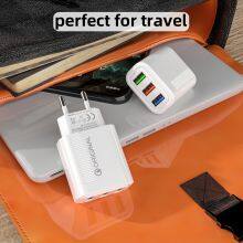 USB Wall Charger US EU Charger for IPhone Travel Adapter Fast Charger for IPhone for Huawei thumbnail-5