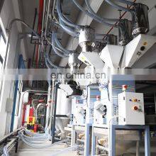 Liansu Plastic Granule PVC PE PET ABS Automatic Dosing Gravimetric Blender Mixing and 	 Dehumidifier Dryer System thumbnail-5
