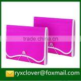 School stationery supplier plastic expandable string closure file folders