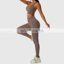 Factory Sales Seamless Scrunch Butter Yoga Leggings Gym High Waist Sports Fitness Pants thumbnail-4