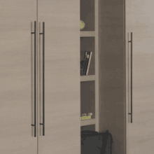 Furniture Hardware Fittings Customized Good Quality Modern Style Aluminum Alloy Cabinet Kitchen Wardrobe Drawer Dresser Door T Bar Long Pull Handles