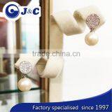 White Real Nature White Pearl Earring,pearl Eardrop,pearl Ear Stud,pearl Ear Nail