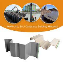 Leak Proof Weatherproof PVC Sheet Piles for Flood Protection Embankment Road Construction Projects thumbnail-1