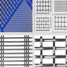 Customized Wear-resistant 65mn Steel Crimped Woven Wire Mesh Mine Sieve Vibrating Screen Mesh thumbnail-4