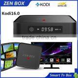 Top Quality Zen-Box 2.4G+Bluetooth/2GB DDR3 Kodi 16.0 Full Loaded Free Add-ons Android TV Box IPTV Amlogic S905 thumbnail-1