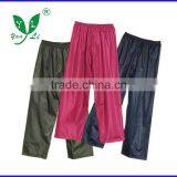 Adult Unisex Plastic Pvc Rainwear Rain Fabric Waterproof Pants