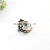 Stainless Steel Big Eye Snake Ring Men's Punk Rock Jewelry Ring thumbnail-4