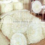 Handwork/Patchwork Luxcury White Wedding Bedding Set Turkey and Middle East Style thumbnail-1