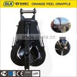 Jisan Orange Peel Grapple, Doosan Scrap Grapple, Orange Peel Grab for DX210 DX225 thumbnail-1