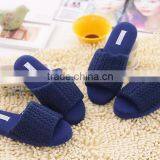 Hot Selling 2015 Terry Towelling Fish Mouth Slippers Simple Design Indoor Slippers thumbnail-3
