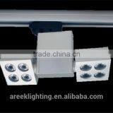 LED Ceiling Spot Light for 4 Wire Track Double Head Led Spot Light