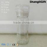 110ml Spiece Bottle Glass Pepper Sauce Grinder Bottle thumbnail-1