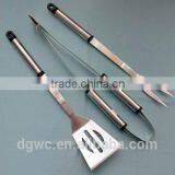 3pcs Stainless Steel Barbecue Tools With Alumium Case thumbnail-5