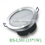 15w High Quality Aluminum Led Down Light (RS-L501)