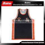 Custom Printed Wholesale Singlets for Mens&wholesale Dry Fit Singlets for Mens thumbnail-1