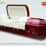 ELEANOR Wood American Style Caksets Adult Wood Casket Funeral Market
