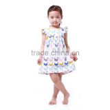 Printed cartoon pattern sleeveless dress wholesale girls dresses 2016                        
                                                                                Supplier's Choice